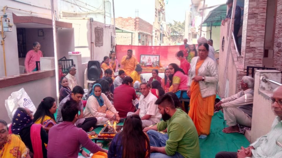 5 Kundi Gayatri yagya at Ektapark society isanpur Ahmedabad religious gujarat 4